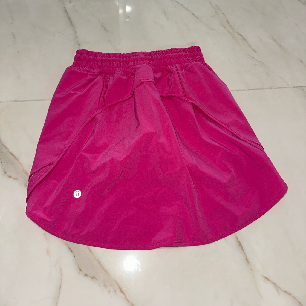 Lululemon Athletica Pink Hotty Hot Skirt